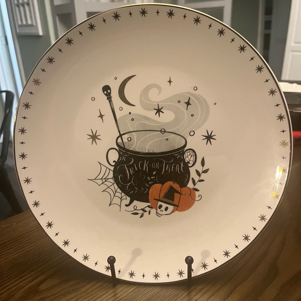 Halloween plate